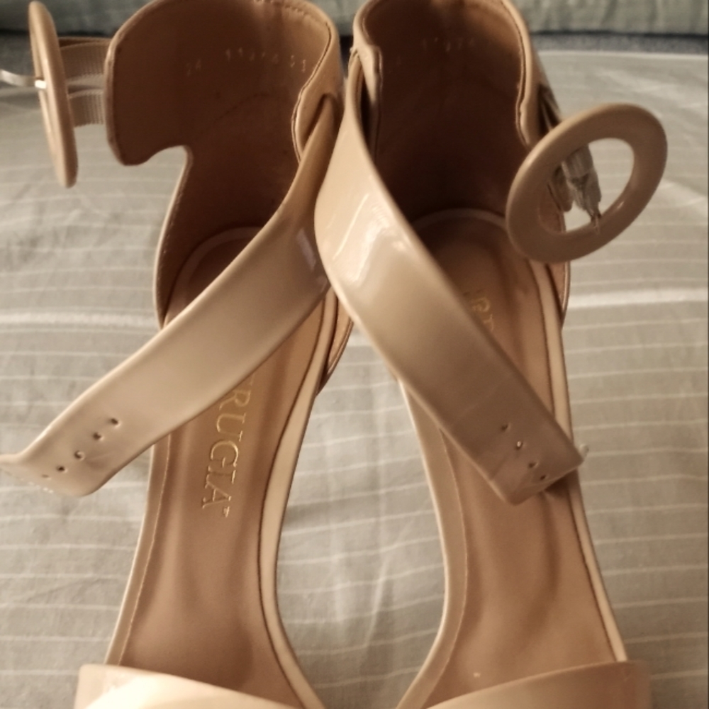 Tan colored heels